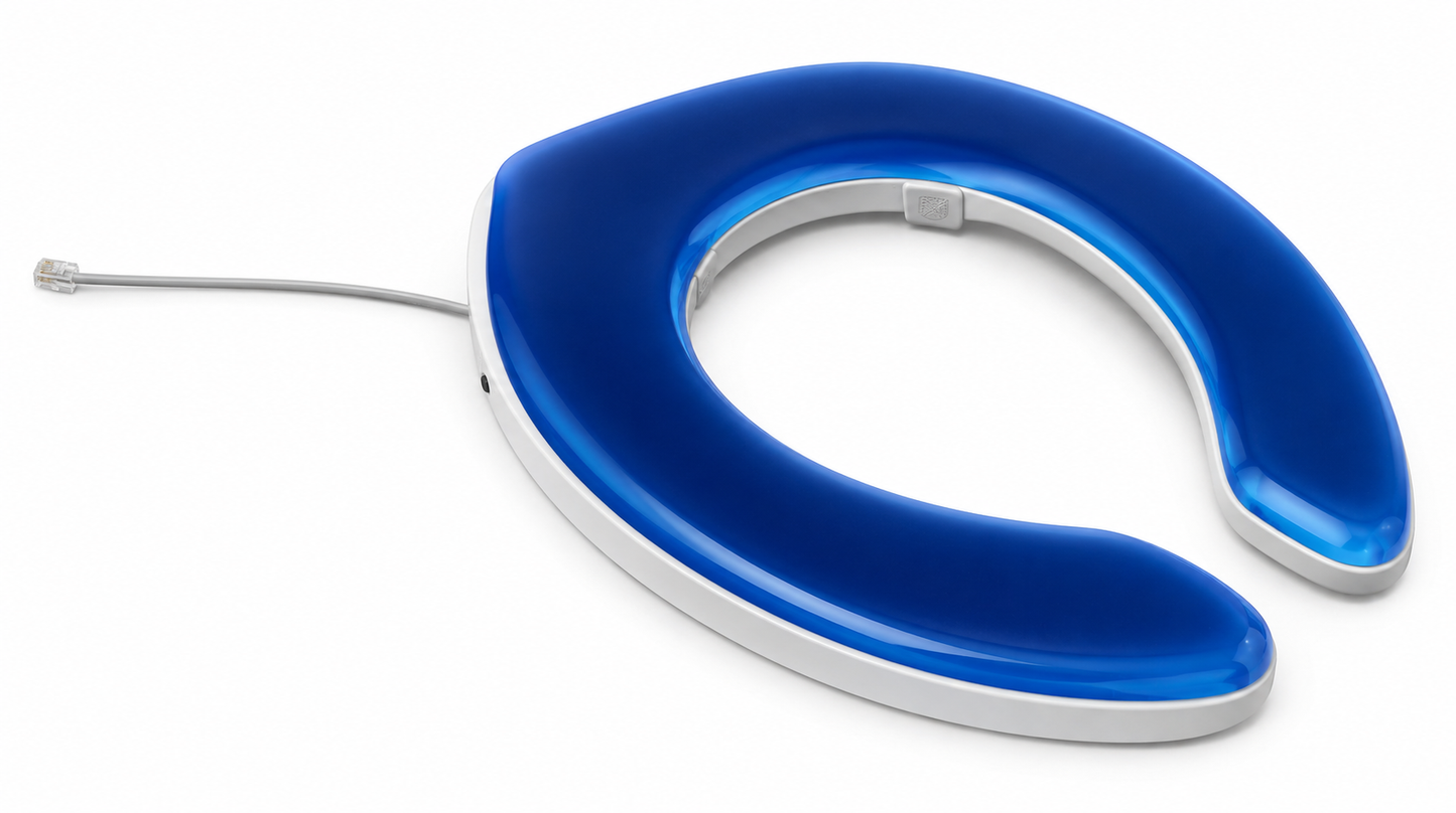 Gel-Foam Toilet Seat Cushion Alarm Pad