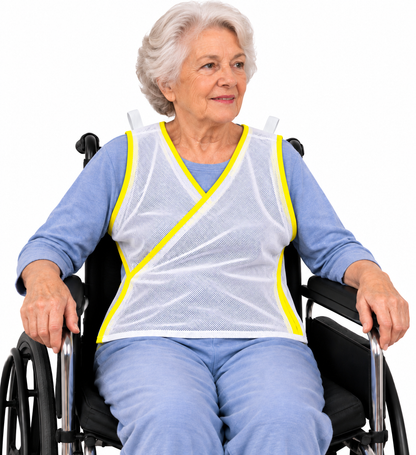 Safety Vest w/Ties & Shoulder Loops